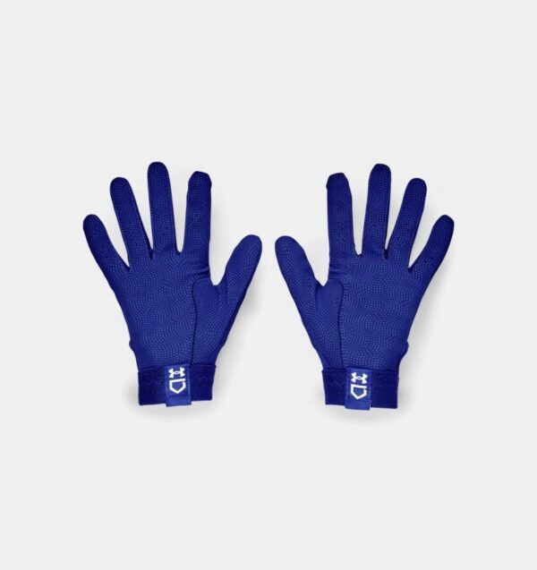 Women's Royal Blue UA Radar Batting Gloves - Image 2