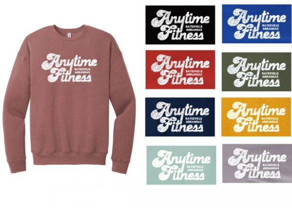 ANYTIME FITNESS SOFT SWEATSHIRT - D1