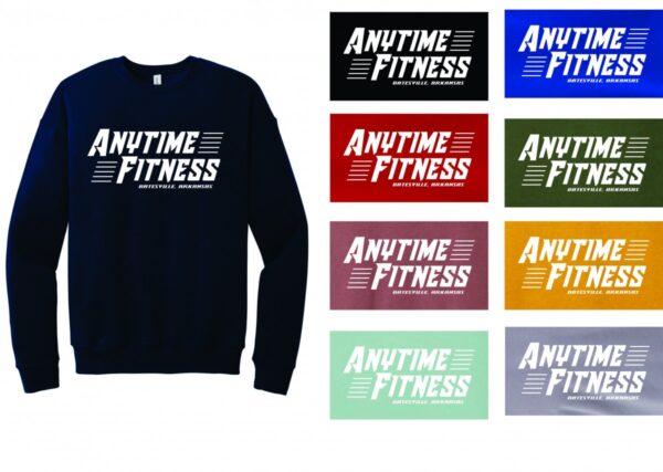 ANYTIME FITNESS SOFT SWEATSHIRT - D2