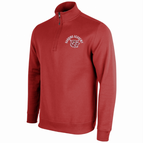 8D4 ADULT HARDING ACADEMY 1/4 ZIP PULLOVER