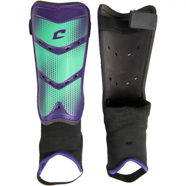 LEAGUE SOCCER SHIN GUARD SMALL PURPLE